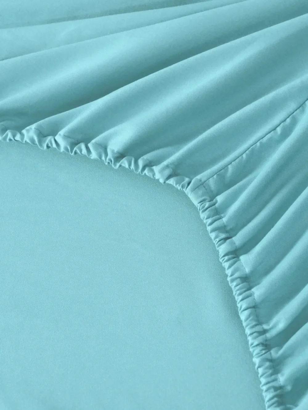 Classic Soft Turquoise Twin 4 piece Sheet Set - Lightweight Home Bedding